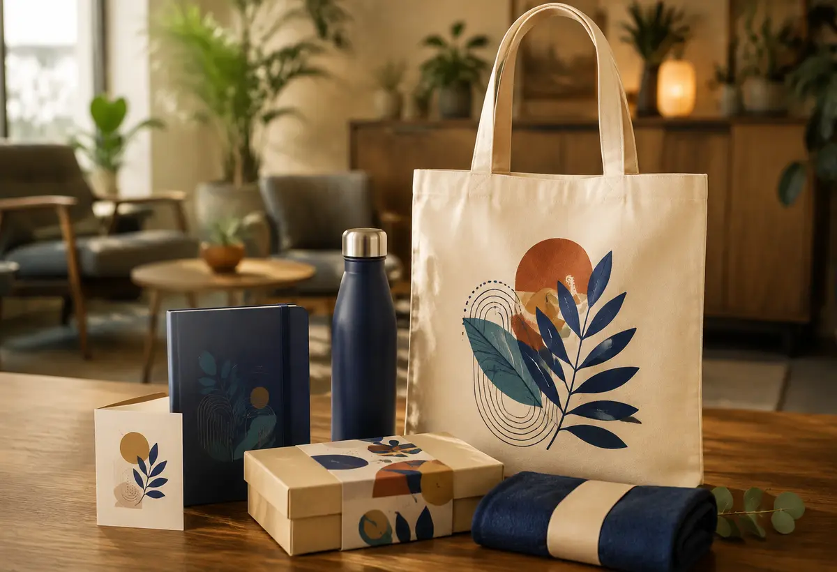 Ecobag personalizada entregue como presente