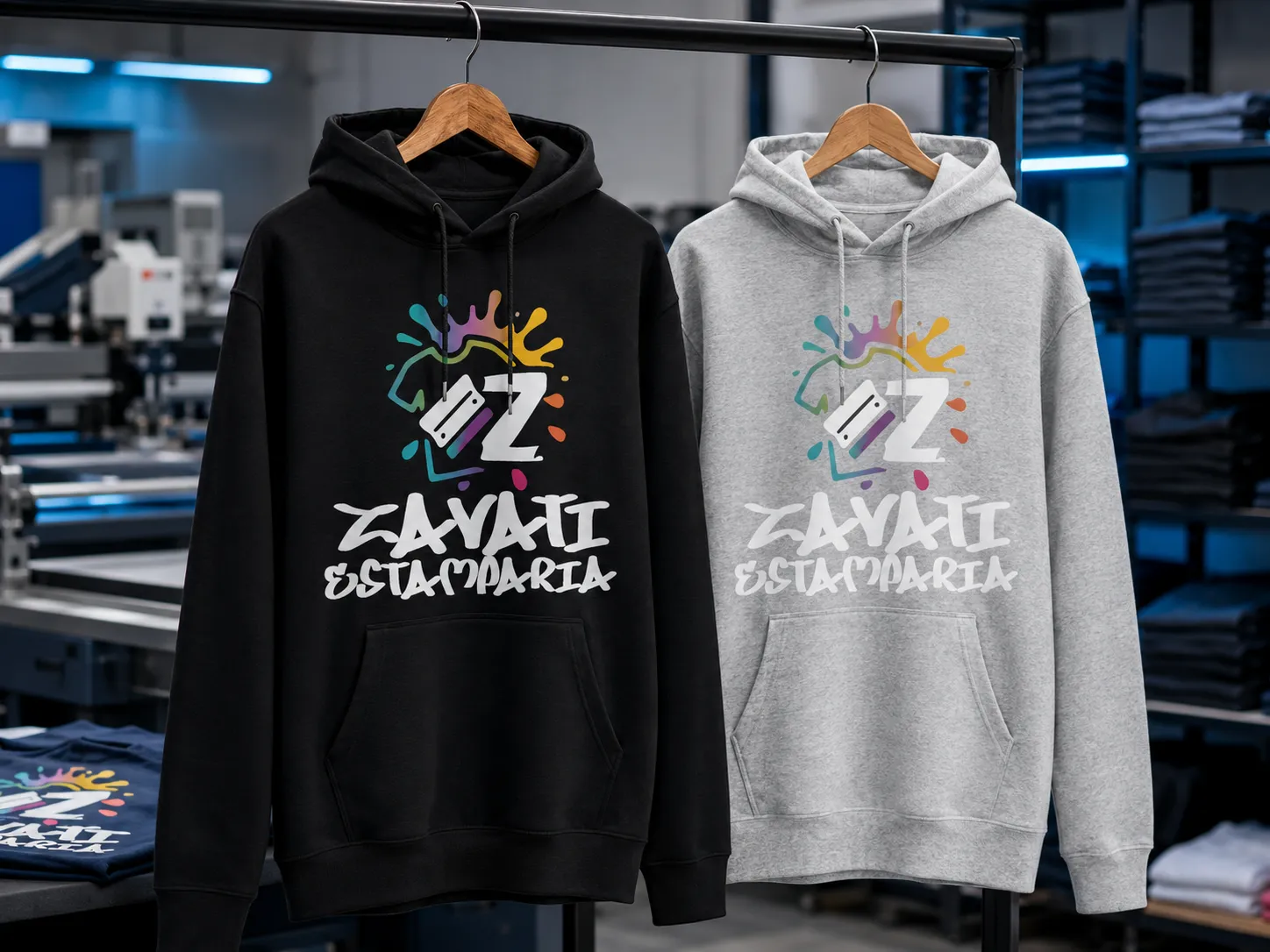 Moletons personalizados com impressão DTF